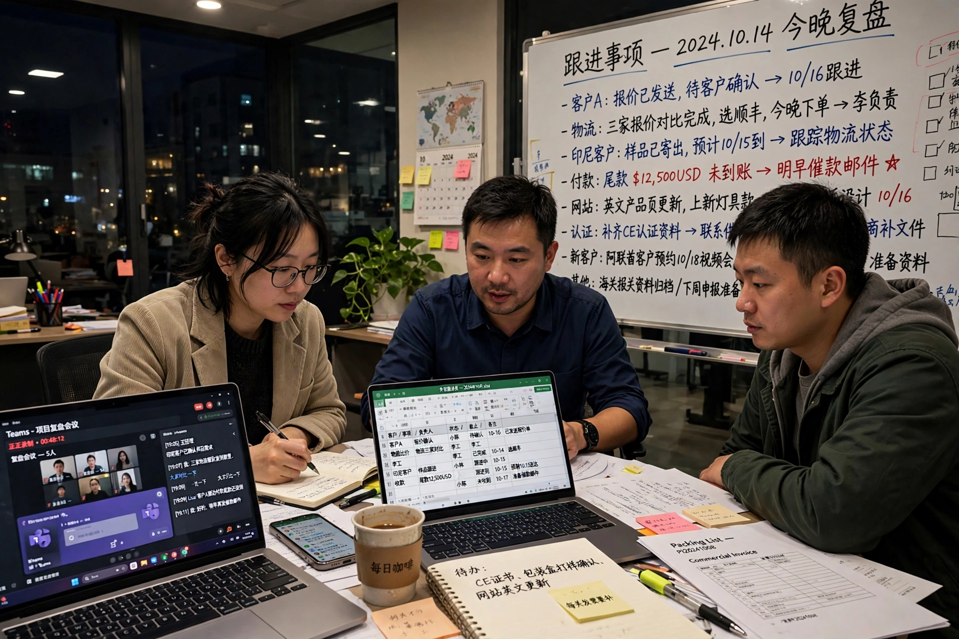 Teams跟进每周清一遍清单