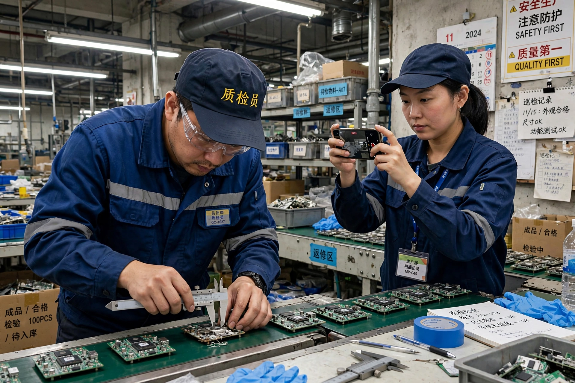 VK上受欢迎的工厂车间生产实拍内容：越糙越真