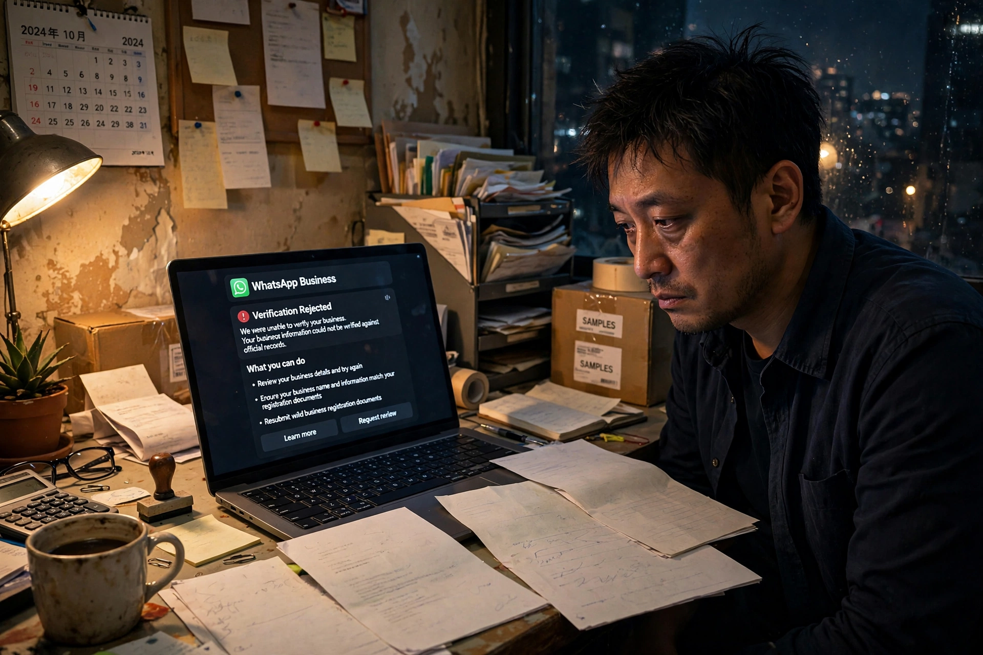 WhatsApp绿标申请被拒